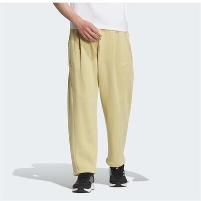 阿迪男裤复古休闲直筒运动长裤