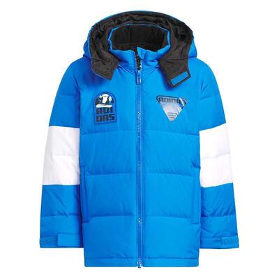 阿迪达斯儿童连帽保暖外套羽绒服