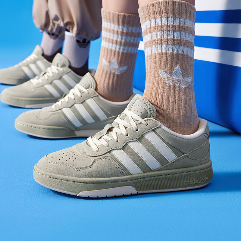 阿迪达斯男女中性系带休闲运动鞋