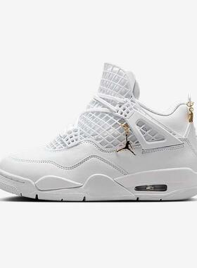 NIKE耐克女鞋 Air Jordan 4 Net中帮复古休闲篮球鞋FN7251-107
