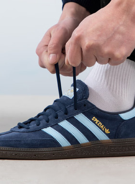 Adidas/阿迪达斯三叶草男女中性HANDBALL运动休闲鞋BD7632 BD7633