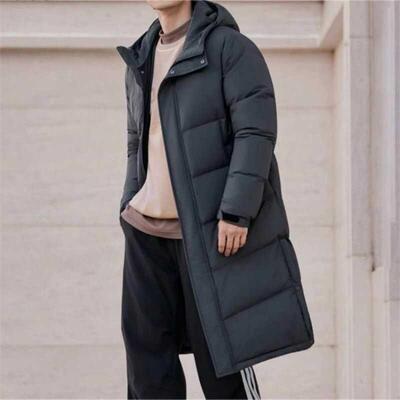 阿迪男女装舒适休闲连帽羽绒服