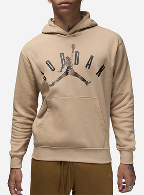 正品Nike耐克男子简约百搭运动休闲卫衣加绒保暖连帽套头衫FD7416