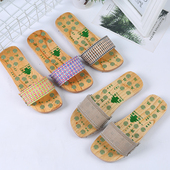 桂森按摩木屐男女款 防滑防臭透气清凉木板鞋 木拖鞋 浴室居家木鞋