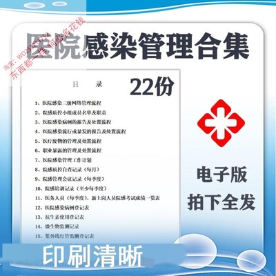 医院感染管理制度规范手册医务人员院感防控基本知识培训ppt课件