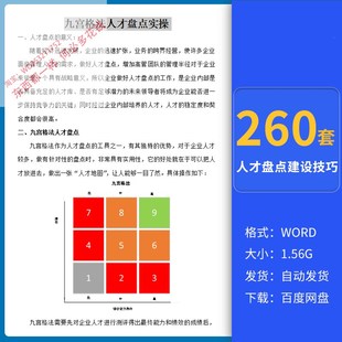 人才盘点完全应用手册人才梯队建设技巧培养方案继任计划体系搭建