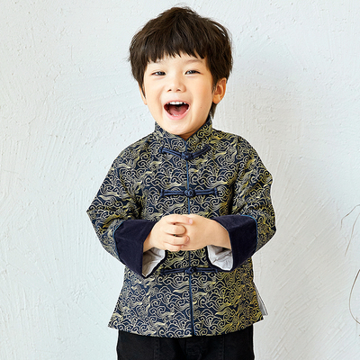 唐装拜年服唐装汉服古装古装男童