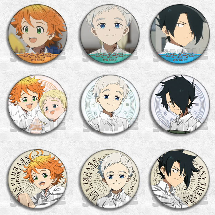 约定的梦幻岛 吧唧动漫周边挂件徽章胸针饰物诺曼雷艾玛 cosplay