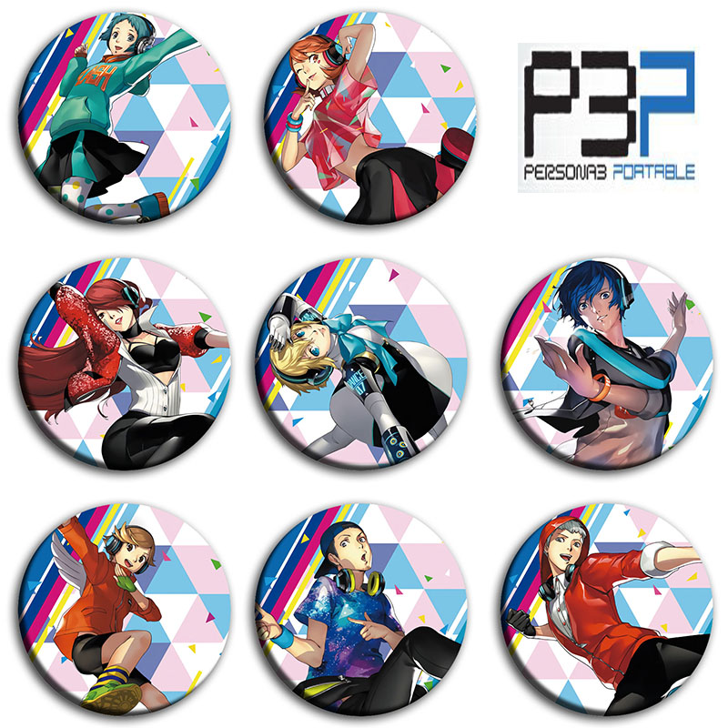 女神异闻录3 PERSONA3动漫徽章58mm胸章 二次元周边吧唧海报挂件
