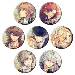 虔诚之花晚钟吧唧 动漫乙女游戏周边铁底徽章胸章定制7种/05