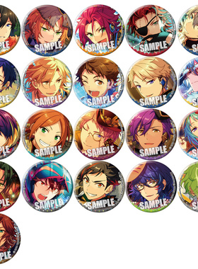 ES偶像梦幻祭吧唧 月永雷欧濑名泉巴日和二次元动漫徽章胸章 I