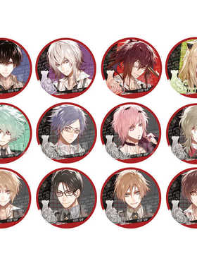 Collar×Malice徽章项圈与恶意冈崎契动漫游戏吧唧铁底定制胸章G