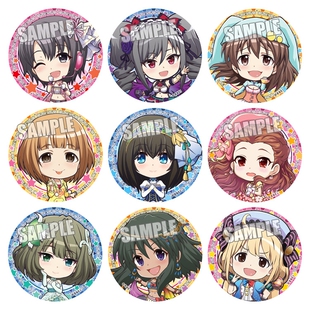 偶像大师灰姑娘女孩徽章 双叶杏/娜塔莉亚/神崎兰子动漫吧唧挂件R