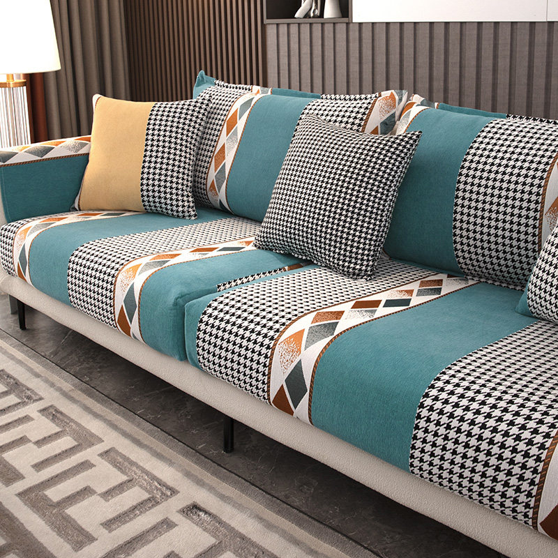 北欧简约沙发套罩四季通用防滑沙发套笠雪尼尔高档坐垫靠背套盖巾,居家布艺,沙发垫,淘宝优惠券,粉丝福利购,淘宝优惠卷
