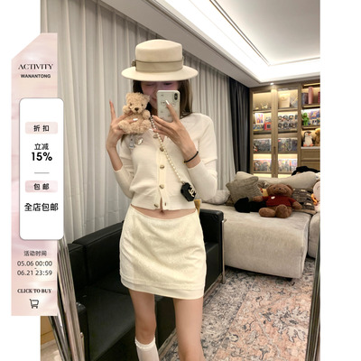 优雅女孩双层蕾丝半裙