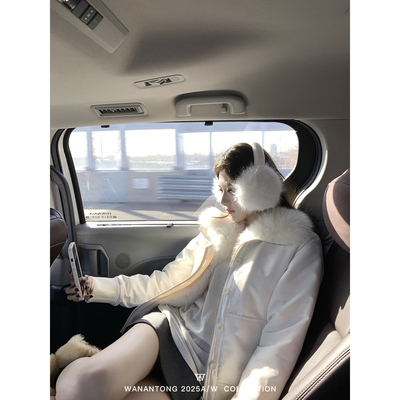 WANANTONG 收官派克!高品超大真狐狸毛皮草派克 美丽返场
