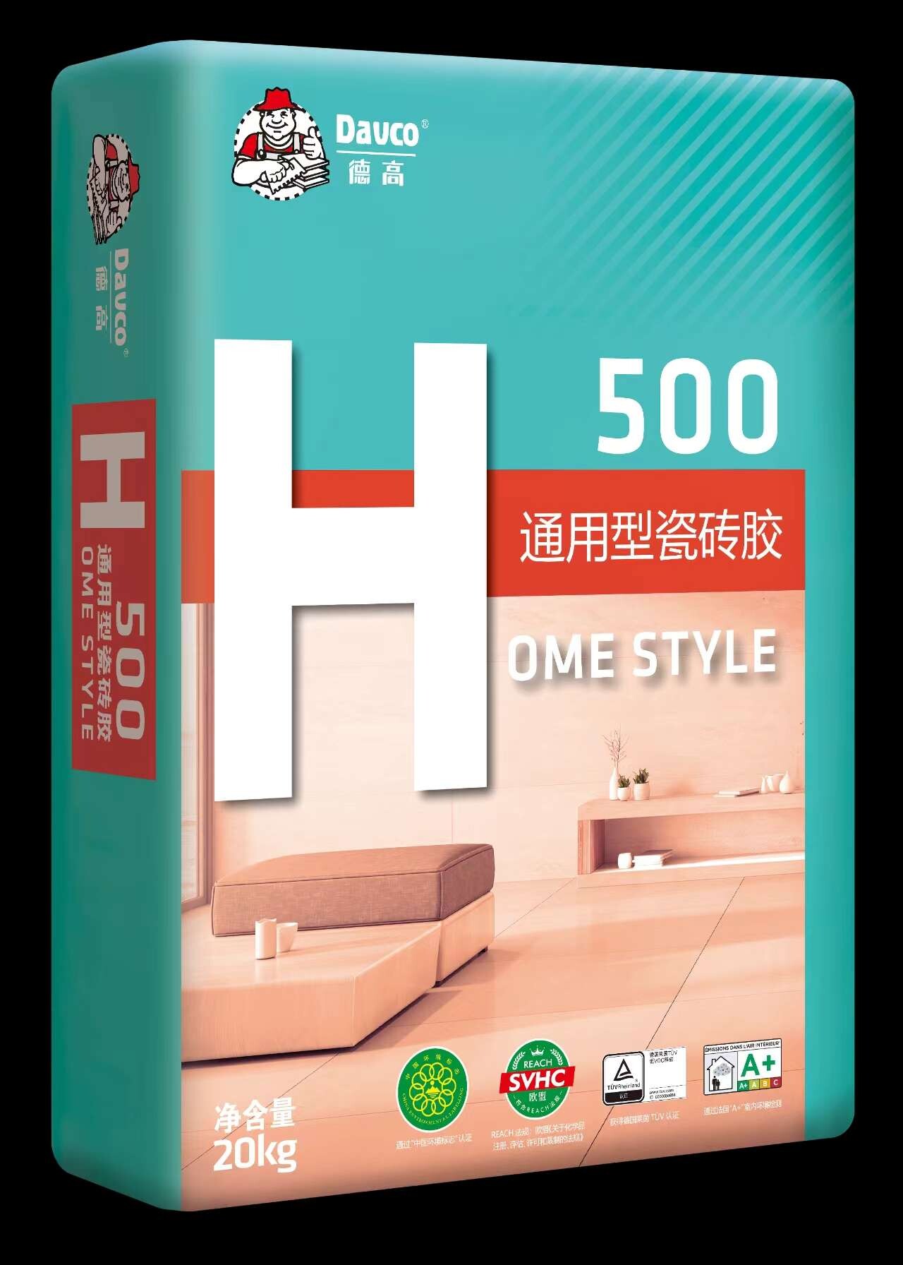 德高瓷砖胶H1000二型大砖瓷砖胶H500瓷砖胶泥强力墙砖粘结剂C1图片