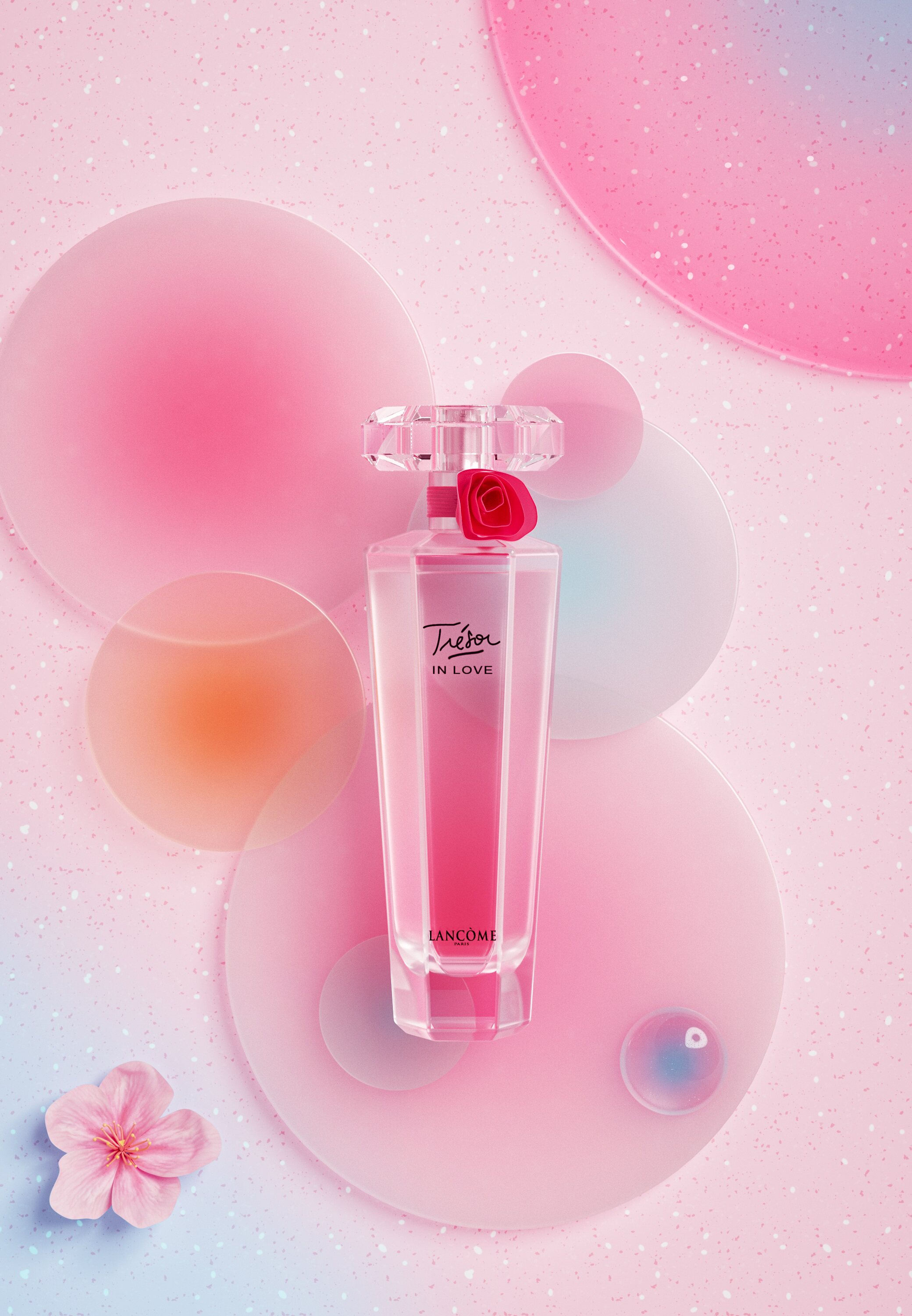 【61粉色香水】c4d工程oc渲染3d模型素材设计场景灯光贴图材质