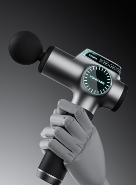 【537-机械手臂筋膜枪】C4D工程OC渲染灯光材质3D模型素材源文件