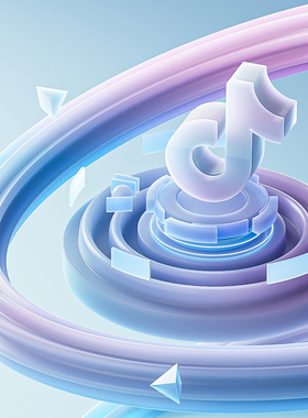 746-微软风C4D工程OC渲染3D模型素材科技设计场景灯光B端贴图材质