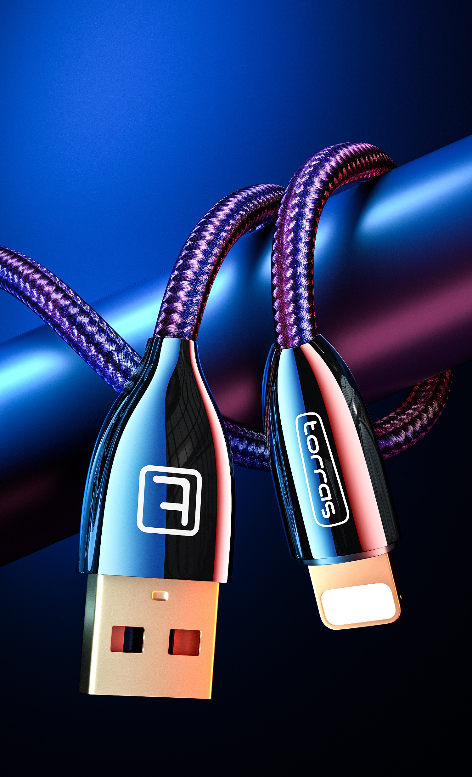 【133-图拉斯数据线】C4D工程OC渲染3D模型素材场景灯光贴图材质