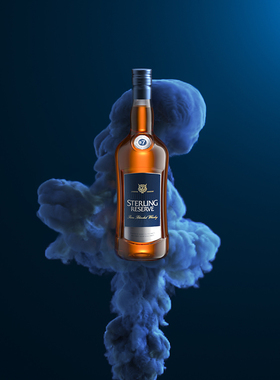 【403-烟雾酒水】C4D工程OC渲染3D模型素材场景灯光电商源文件