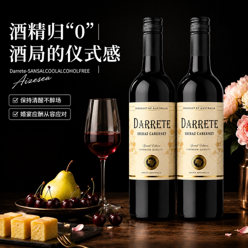 婚宴无醇葡萄汁脱醇半干零度敬酒