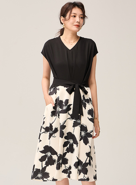 妈妈连衣裙夏装气质妈妈装夏衣服中年女装高级感40岁端庄大气裙子