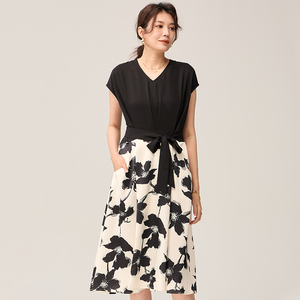 妈妈连衣裙夏装气质妈妈装夏衣服中年女装高级感40岁端庄大气裙子