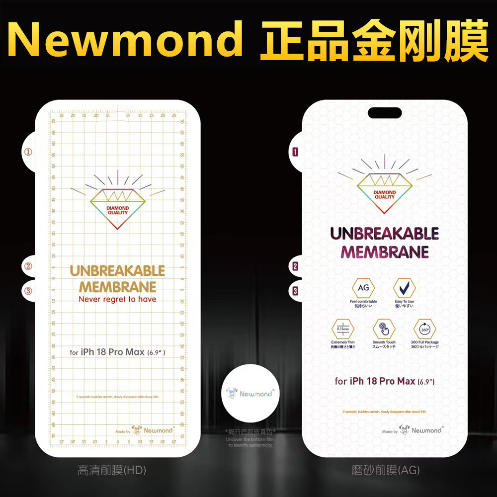 苹果1817全包水凝膜金刚隐形膜图片