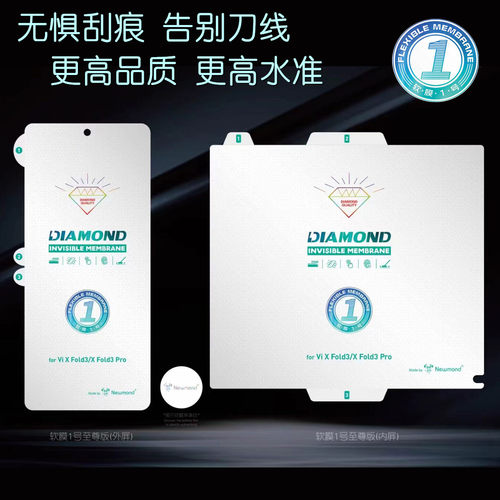 不翘边VIVOXFold5软膜1号无刀线