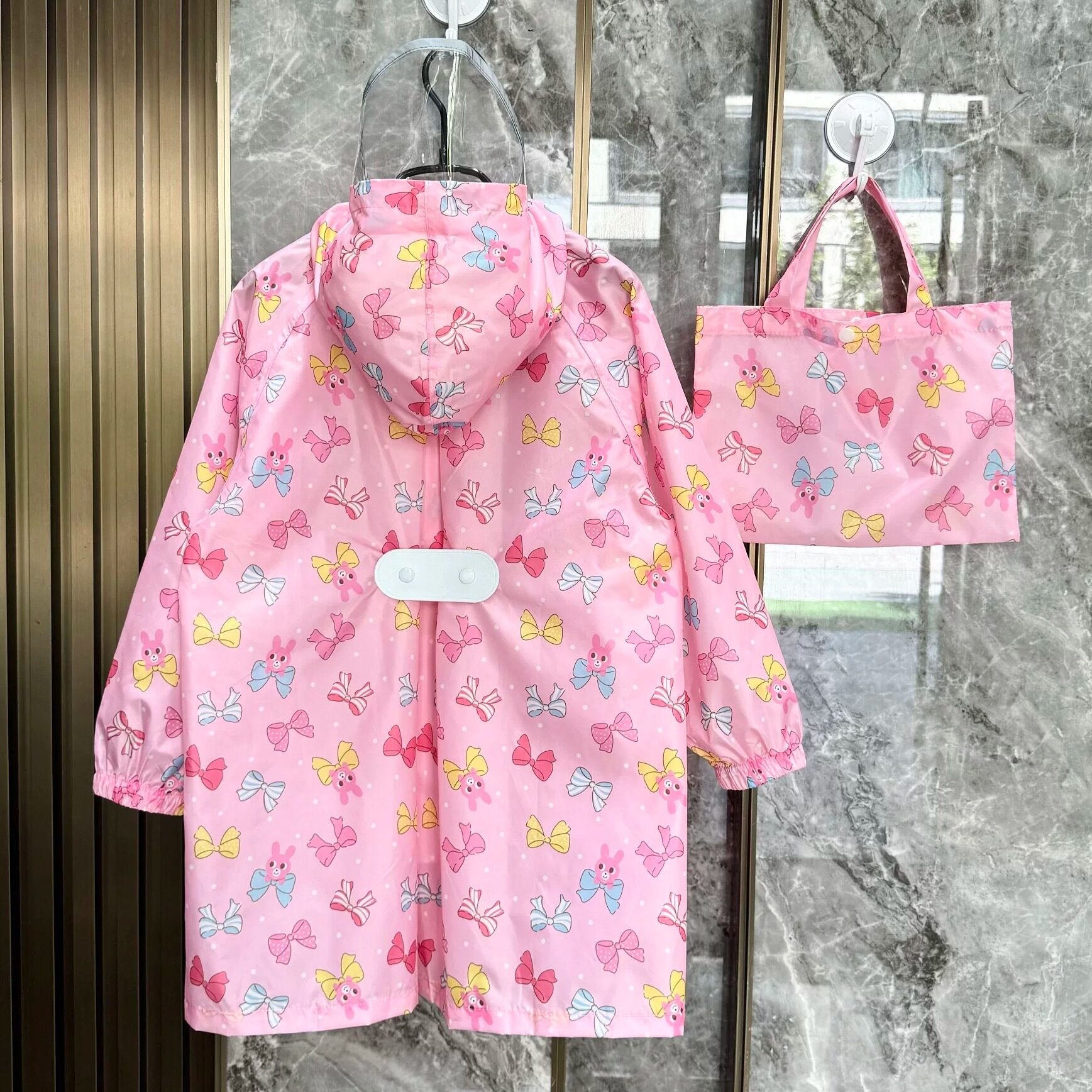 2026小学生女童轻薄透气雨衣雨披