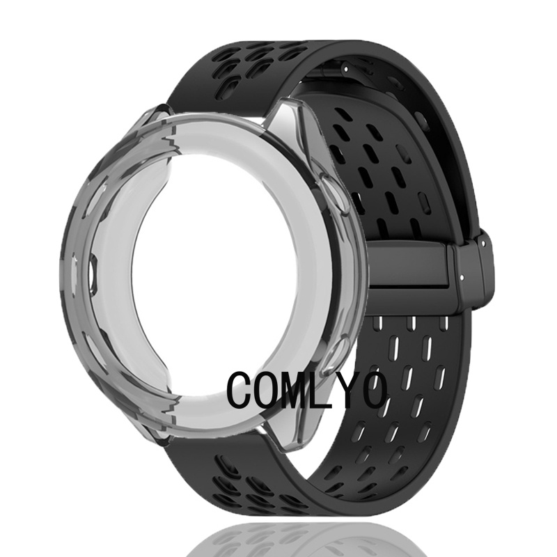 适用佳明Garmin Forerunner 570保护壳+表带 半包软壳 运动户外款