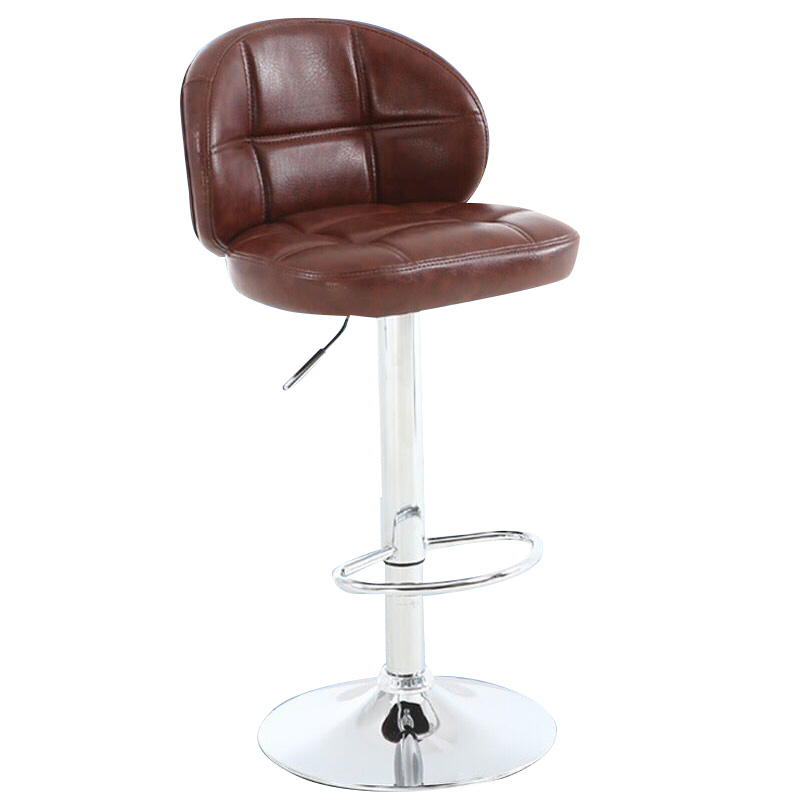 欧式吧台椅酒吧椅升降椅子靠背高脚凳前台收银椅美甲美容椅吧台凳