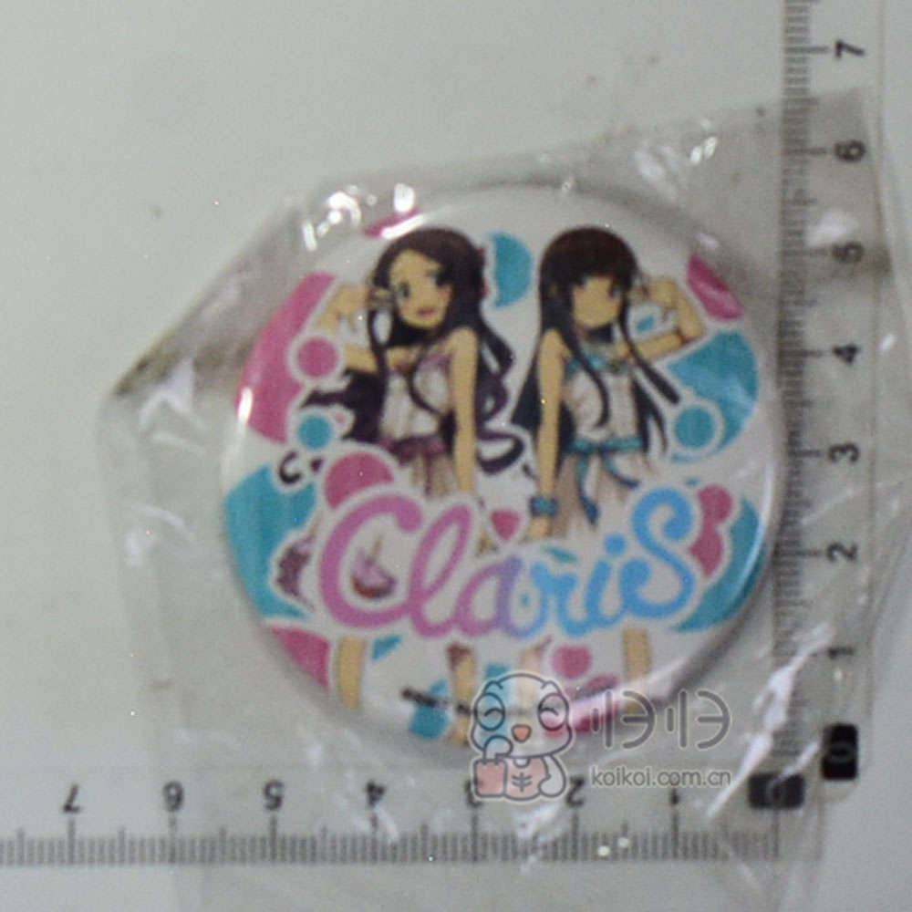 日本正版现货]ClariS Clara＆Karen～ 特典徽章