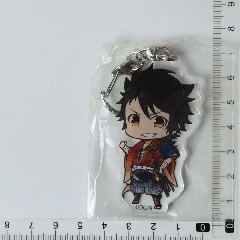 日本正版现货]刀剑乱舞 × animatecafe亚克力挂件 陆奥守吉行（S