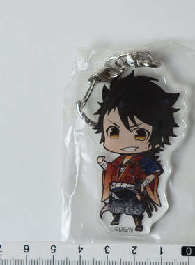 日本正版现货]刀剑乱舞 × animatecafe亚克力挂件 陆奥守吉行（S