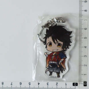 日本正版现货]刀剑乱舞 × animatecafe亚克力挂件 陆奥守吉行（S