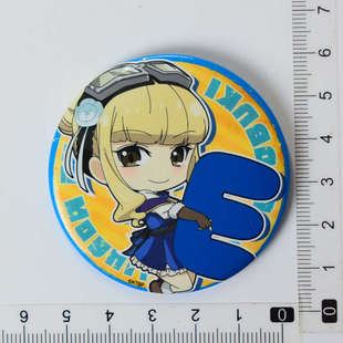 日本正版现货]荒野的寿飞行队 コトブキショップ Q版徽章 艾玛（S