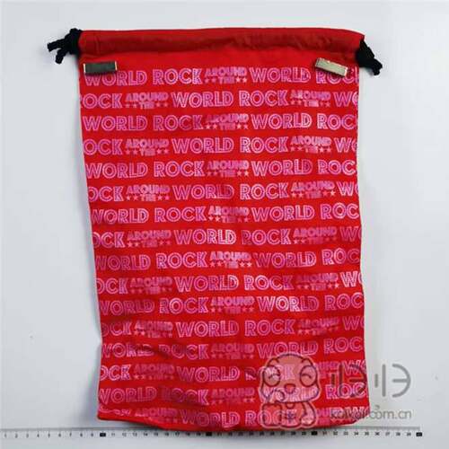 日本正版现货]GLAY グレイ ROCK AROUND THE WORLD 巾着型 收纳包