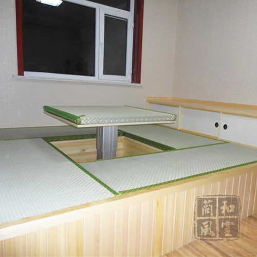 日式蔺草环保榻榻米垫定制市松