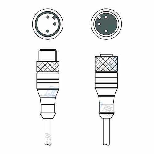 议价劳易测leuze配件KDS U-M12-3A-M12-3A-P1-050电缆50130736询