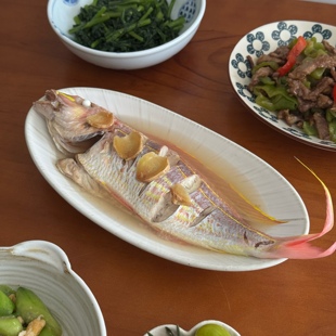 漫生活老板娘陶瓷简约椭圆形鱼盘高级感家用蒸鱼盘酒店餐厅农家菜