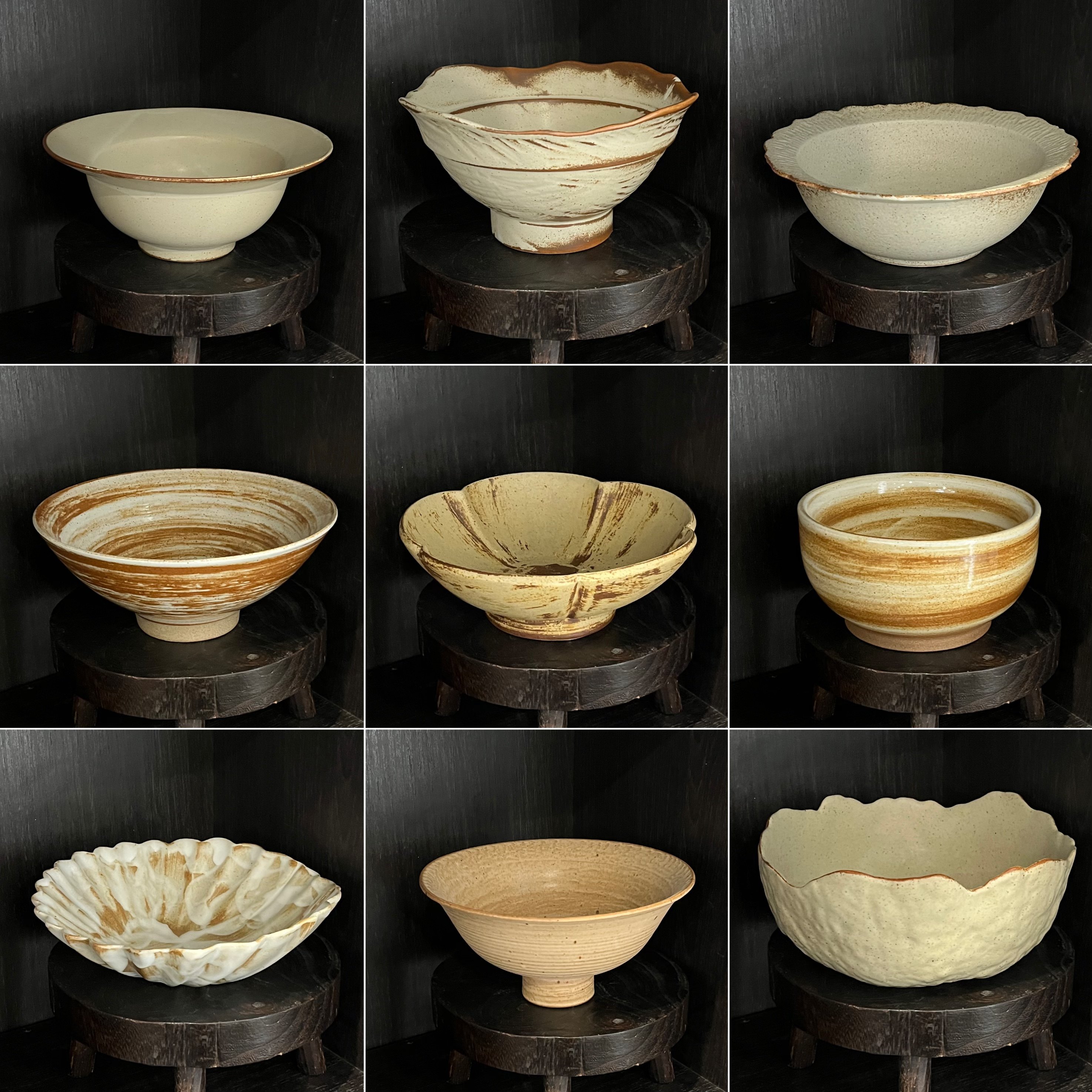 漫生活老板娘美拉德色系面碗合集A 汤碗复古大碗深碗家用螺丝粉碗,餐饮具,碗,淘宝优惠券,粉丝福利购,淘宝优惠卷