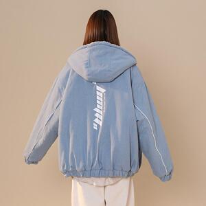 现货两面穿羊羔毛绒外套棉衣棉服M520P125控159低于必投图片