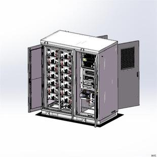 风冷系统储能商用一体柜 原文件X2886 3D图纸 机械设计素材 SCAD