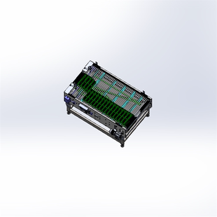 分道机 纸箱分箱机 带工程图 X3015  3D图纸 机械设计素材 SW模型