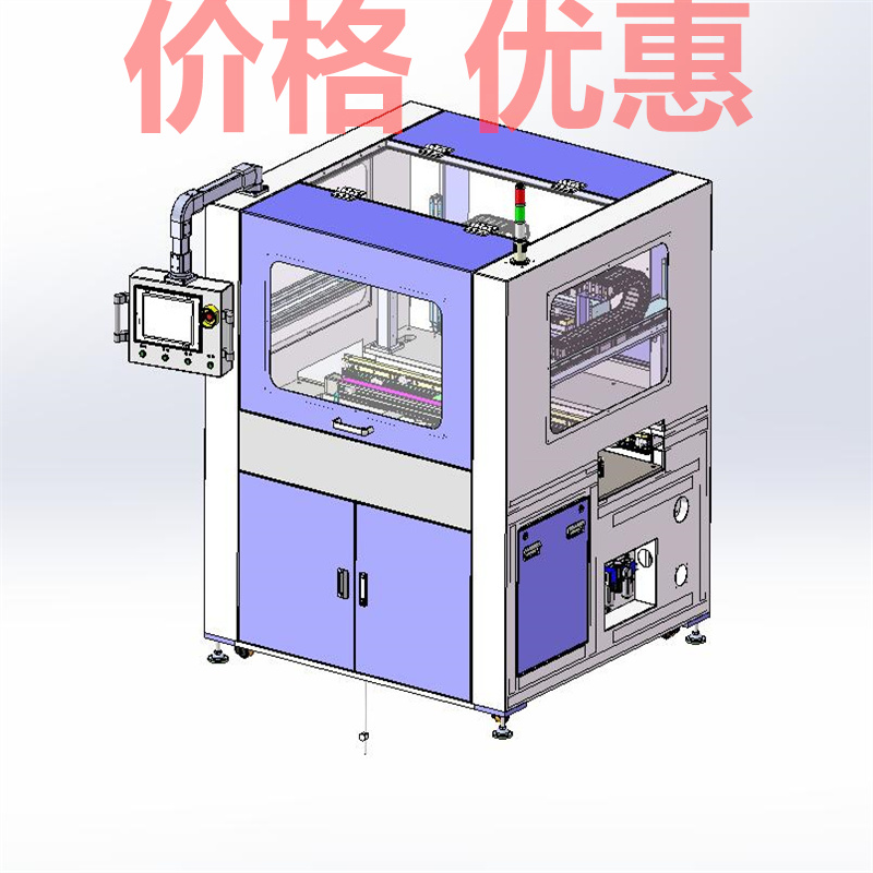 FPCB在线分板机X27213D图纸机械设计素材SW模型
