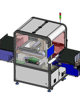 异形插件机CJJ03 原文件 带工程图 X2566 图纸 机械设计素材 SW