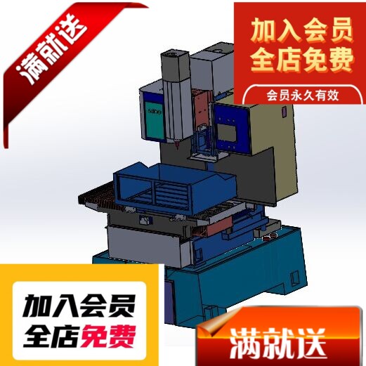 数控雕刻机3D图纸 K143 非标自动化设备3D图纸3D3D图纸
